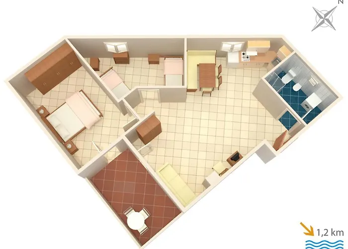 Apartman With A Parking Space Liznjan, Medulin - 7240 *