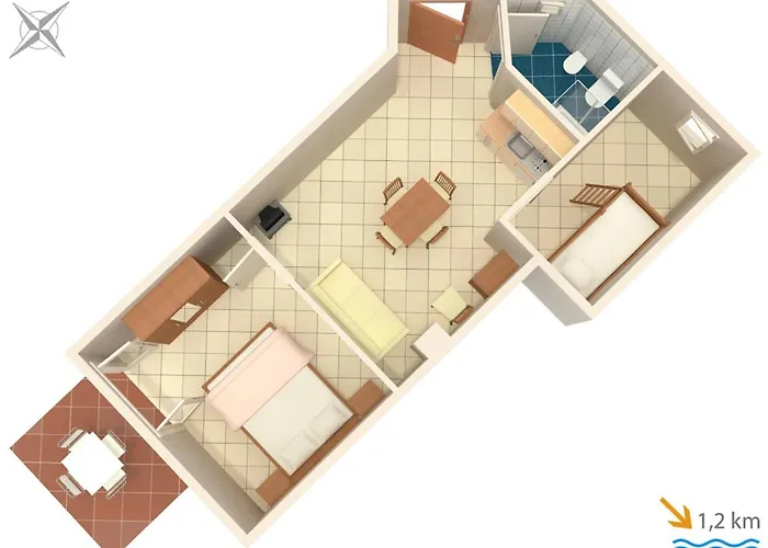 With A Parking Space Liznjan, Medulin - 7240 *